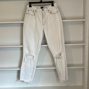 Abercrombie & Fitch high rise mom jeans size 30/10